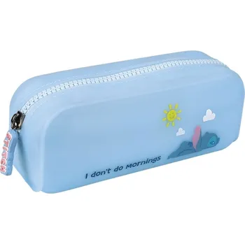 Penál Colorino silikonový penál Stitch Pastel - modrý