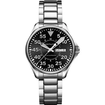 Módní doplněk Hamilton - H64425135 - Pilot Day Date Auto