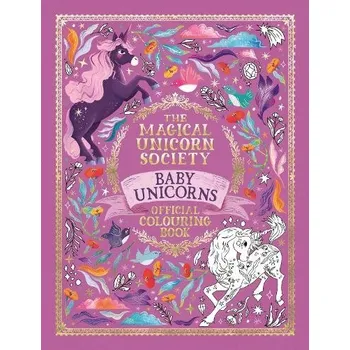 Cizojazyčná kniha Magical Unicorn Society Official Colouring Book: Baby Unicorns - Luz, Valentina