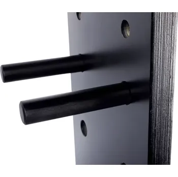 TRUESTEEL Dřevěná lezecká stěna PegBoard 120 cm - černá barva