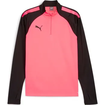 Pánská mikina Triko s dlouhým rukávem Puma teamLIGA 1/4 Zip Top 657236-57 Velikost L