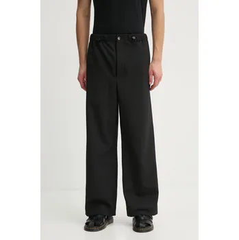 Dámské kalhoty Kalhoty s příměsí vlny Nanushka NM24FWPA24599 černá 99X, vel. L