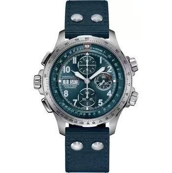 Hodinky Hamilton - H77906940 - Khaki X-Wind Auto Chrono