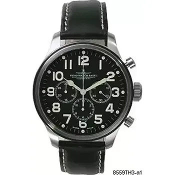 Hodinky Zeno Watch Basel - 8559TH3-a1 - Pilot Oversized Chrono 2020