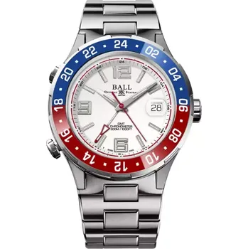 Hodinky Ball - DG3038A-S2C-WH - Roadmaster Pilot GMT
