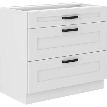 Kuchyňská skříňka Spodní šuplíková skříňka Luna 80 D 3S BB