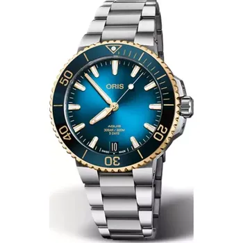 Hodinky Oris - 01 400 7769 6355-07 8 22 09peb - Aquis Date Calibre 400
