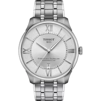 Hodinky Tissot - T139.407.11.038.00 - Chemin Des Tourelles Powermatic 80, 42 mm