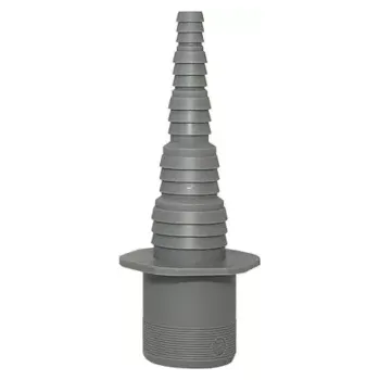 Kanalizační potrubí HT koncovka 50mm pro připojení hadice 8-25 mm - přímá