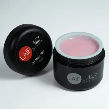 Umělé nehty Laif FM Milky Pink stavební UV/LED gel 15-50ml 15ml: 15ml