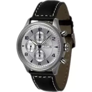 Hodinky Zeno Watch Basel - 6273TVD-g3 - Ghandi Pilot - Chronograph Date