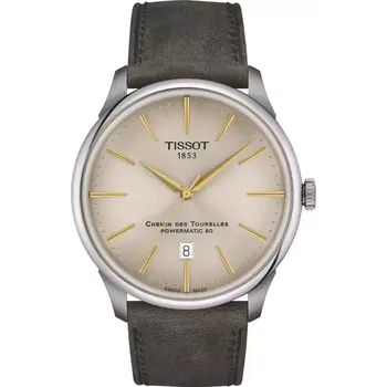 Hodinky Tissot - T139.407.16.261.00 - Tissot Chemin des Tourelles Powermatic 80 42 mm