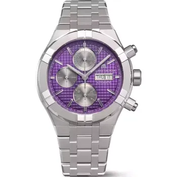 Hodinky Maurice Lacroix - AI6038-TT032-430-1 - AIKON Automatic Chronograph Titanium