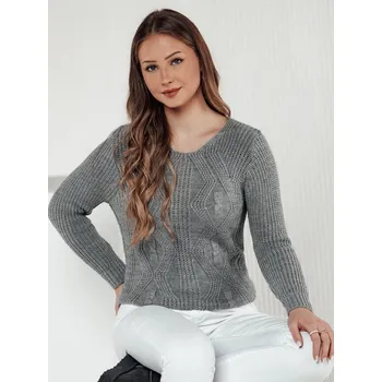 Dámský svetr Dámský svetr DSTREET CHICRAY SVĚTLE ŠEDÁ unisize