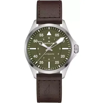 Hodinky Hamilton - H76305560 - Pilot Auto 39mm