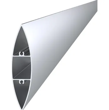 Plot profil na plotovou výplň, hliník bez povrchové úpravy - hliníková výplň 100 x 24,5 x 1,2 mm, délka 6 m, materiál EN AW-6060 T66, cena za kus