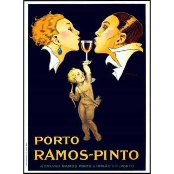 Obraz Plakát Ramos Pinto na zeď Reklamní Obrázek bez rámu 29,7 x 42 cm