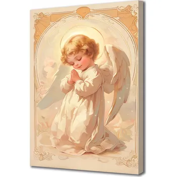 Obraz Obraz na plátně canvas Modlitba malého anděla 20x30 cm