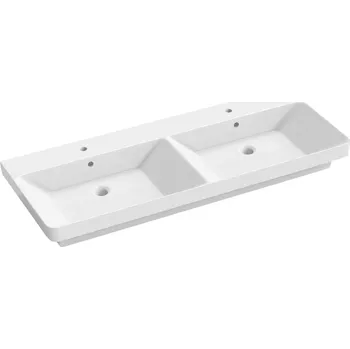 Umyvadlo Sapho THALIE 120 nábytkové dvojumyvadlo 120x46 cm II. jakost, TH11120_QM-01