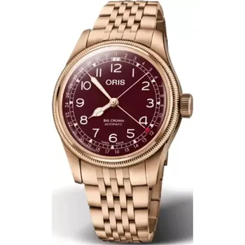 Hodinky Oris - 01 754 7741 3168-07 8 20 01 - Big crown bronze pointer date