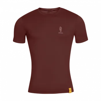 Pánské tričko Patizon Merino T-shirt Man Chestnut L