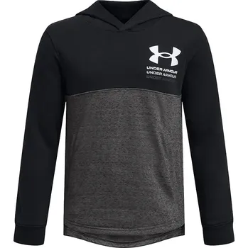 Chlapecké oblečení Chlapecká mikina Under Armour UA Boys Rival Terry Hoodie 1383132-001 Under Armour: Dětské MD (138-149 cm)