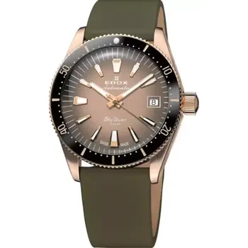 Módní doplněk Edox - 80131-37RNC-VDBE - SKYDIVER DATE AUTOMATIC