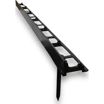 Zahradní obrubník Báča Beton Zahradní plastový obrubník neviditelný 100 × 4,5 cm