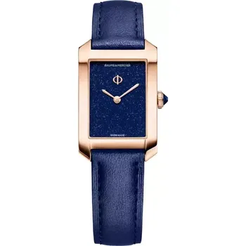 Hodinky Baume & Mercier - M0A10674 - QUARTZ WATCH, 18K PINK GOLD TITANIUM - 35 x 22 mm