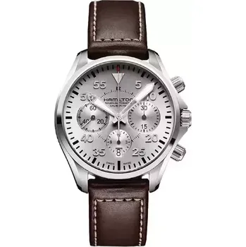 Módní doplněk Hamilton - H64666555 - PILOT AUTO CHRONO