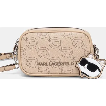 Kabelka Kabelka Karl Lagerfeld IKON A1W30135 béžová 02X, vel. ONE SIZE