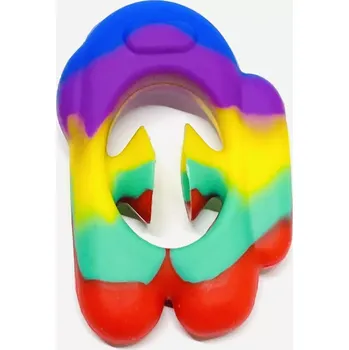 POP IT Pop it antistresová hračka vícebarevná, raketa