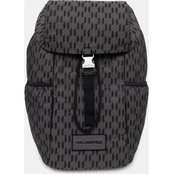 Sportovní batoh Batoh Karl Lagerfeld K/MONOGRAM A1M30411 šedá GRA, vel. ONE SIZE