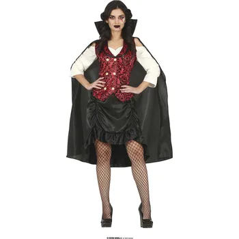 Guirca Elegantní upírka dámský kostým Velikost: 38 - 40 (M)