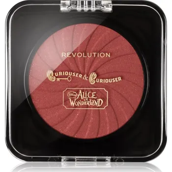Tvářenka Makeup Revolution X Alice in Wonderland rozjasňující tvářenka odstín The Wrong Alice Blusher 3.5 g