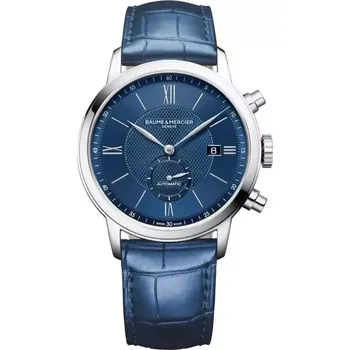 Hodinky Baume & Mercier - M0A10480 Blue Strap