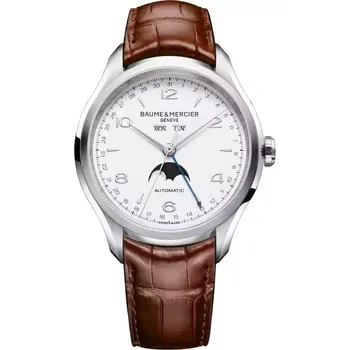 Hodinky Baume & Mercier - M0A10450 Brown strap