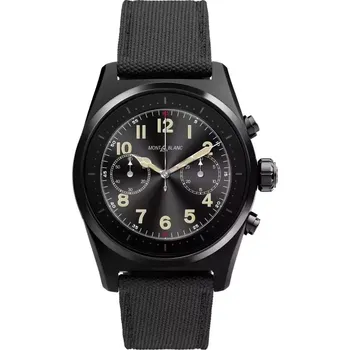 Hodinky Montblanc - MB128409 - Montblanc Summit Lite Aluminium in Schwarz mit Stoff