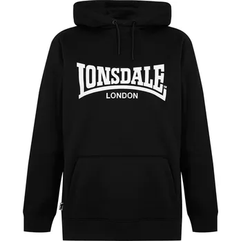 Pánské oblečení Mikina Lonsdale Black 1055970 3XL