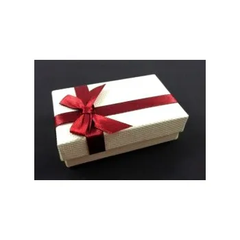 Dárková krabička Krabička dárková s červenou stuhou
