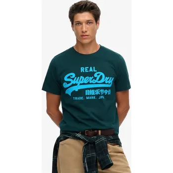 Pánské oblečení Tričko Superdry Green 1058570 Small
