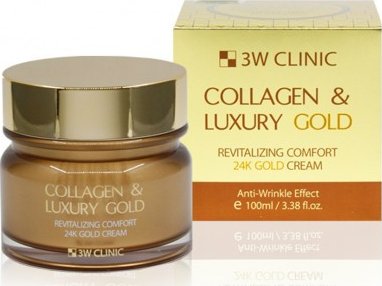 3W CLINIC Collagen Luxury Gold 100 ml - krém s protivráskovým efektem