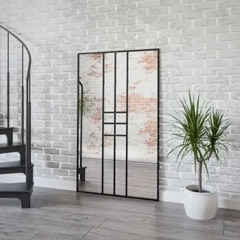 Zrcadlo Půdní zrcadlo se šambránami - ZEUS - barva rámu podle vašeho výběru