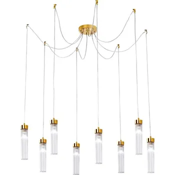 Kolarz 6009.30830 - Lustr na lanku RAGGIO 8xE14/25W/230V pavouk 24K zlato