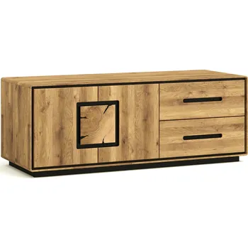 Knihovna Dubový televizní stolek Arizona 1 z masivu