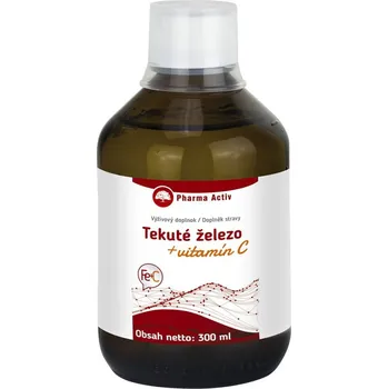 Pharma Activ Tekuté železo Fe + vitamín C 300 ml