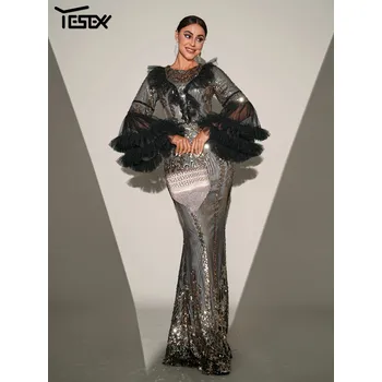 Dámské šaty Originální svatební šaty LC10060 Barva: Černá, Velikost: M