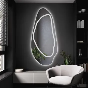 Zrcadlo Alfaram.cz JASPIS LED III 60x80 cm