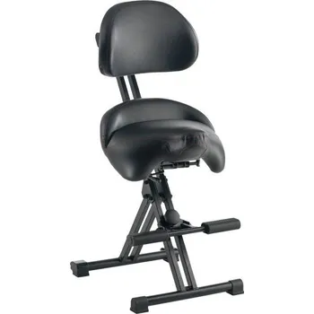 Opora stání Mey Chair Futura Light XXL, výška sedu až 770 mm, koženka, nosnost 250 kg