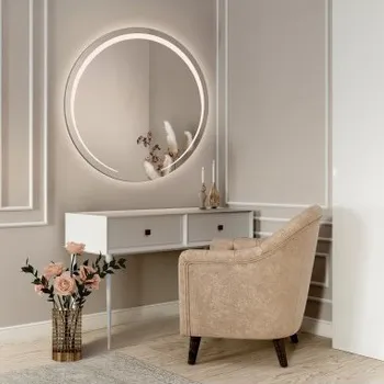 Zrcadlo Alfaram.cz NELA LED 60 cm bílá